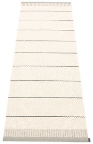 Светлосива и кремава пътека за открито и закрито 60x200 cm Belle Warm Grey – Pappelina