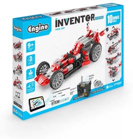 Engino Конструктор Inventor Motorized - Състезателна кола, 10 в 1