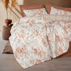 Комплект калъфки за завивки Lamina 4 бр Двойни 200x220 цвят канела