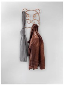 Кука за стена в меден цвят Hippo - Metaltex