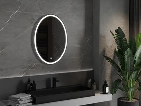 Mexen Elz осветено огледало за баня 60 x 80 см, LED 6000K, против замъгляване