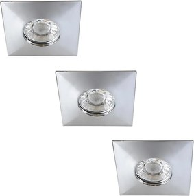 Rabalux 1079 - Комплект от 3 вградени таванни LED осветителни тела за баня RANDY 3xLED/4W/230V hr