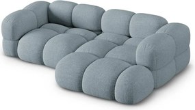 Светлосин ъглов диван (десен ъгъл) Loretto – Cosmopolitan Design