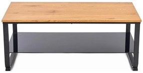 Холна маса ARTIGA 45x105 см черна/бежова