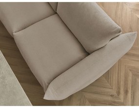 Бежов сгъваем диван 234 cm Ernest – Bobochic Paris