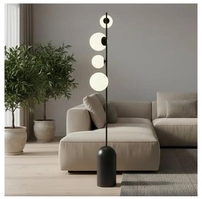 Подова лампа ETNO 4xG9/8W/230V черна