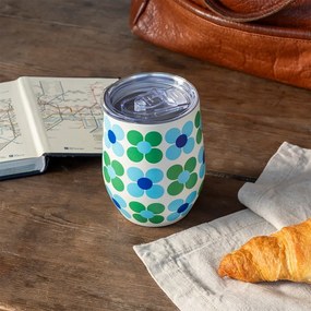 Чаша за път 350 ml Blue and green Daisy – Rex London