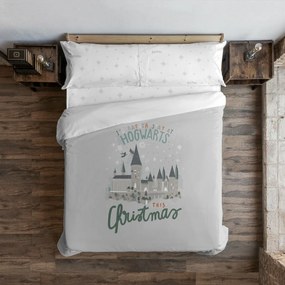 Покривало за одеяло Harry Potter Hogwarts in Christmas 105 легло 180 x 220 cm