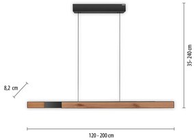 LED ПЕНДЕЛ 45W