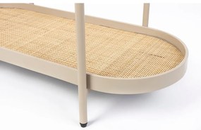 Бежова конзолна маса 39x85 cm Amaya – White Label