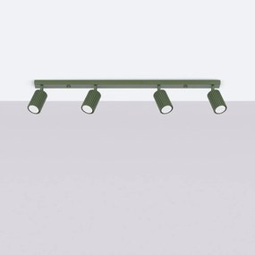 Зелен прожектор 6,5x81 cm Gleam – Sollux