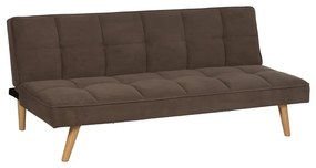 Кафяв шенилов разтегателен диван 175 cm – Ixia