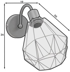 Стенно осветление Kinkiet Bendinni