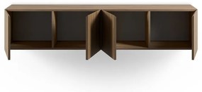 Маса за телевизор от дъбов декор в естествен цвят 180x38x35 cm Daroca – Marckeric