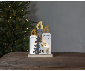 Коледна LED светлинна декорация Фауна, височина 34 см Fauna - Star Trading