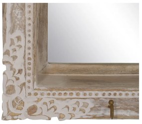 Стенно огледало масивно дърво 61x38 cm – Ixia
