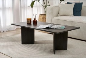 Черна матова масичка за кафе 60x119 cm Sabin – Kalune Design