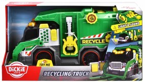 Dickie - Камион за боклук със звук и светлина 39 см