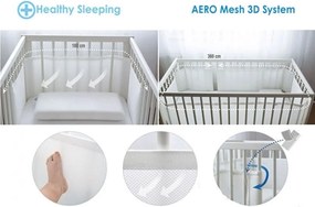 Обиколник за кошара Baby Matex Air 360 cm 0239, Бял