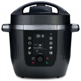 Мултикукър Instant Pot Pro Max 60 WiFi, 1200W, 5.7 л, 10 програми, Nutriboost, WiFi управление, LCD дисплей, Неръждаема стомана, Черен