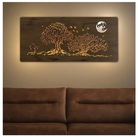 Li-Go 5042/DUB2 - LED стенна декорация LED/24W/230V 110x50 cm дъб/три дъба