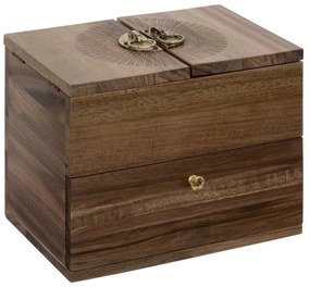 Кутия за съхранение на бижута atmosphera Jiling, Акация