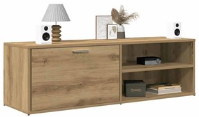 855973 vidaXL ТВ шкаф Artisan Oak 120x34x37 cm Инженерна дървесина