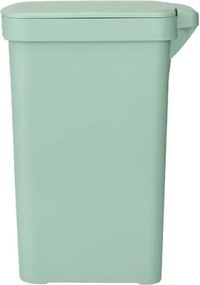 Кош за боклук с педал Brabantia StepUp 1008481, 16 л, Екологични материали, Голям отвор, Светлозелен