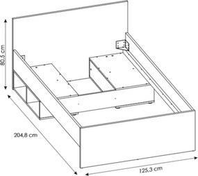 Легло Nebraska-120 x 200