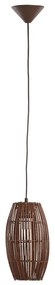 Пендел BURI 1xE27/15W/230V кафяв