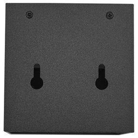 Външна стенна лампа черна с LED IP65 соларна - Charlene