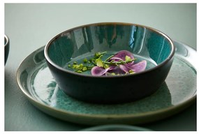 Зелена/черна глинена купичка Gastro Green/Black – Bitz