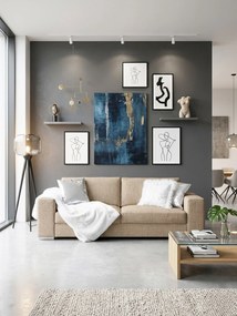 Диван Fantasy двуместен-145φ 90β εκ.-Μπεζ