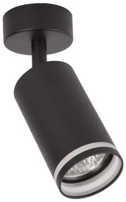 Точково осветително тяло PIPE 1xGU10/10W/230V черно