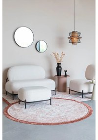 Кремаво кресло от букле Polly – White Label