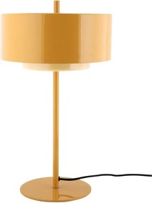 Метална настолна лампа в цвят жълта охра (височина 50 cm) Grato Anillo – Leitmotiv