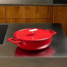 Тиган с капак от излято желязо ø 26 cm tegame Mattia 3.0 – FABINI