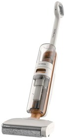 Вертикална прахосмукачка Tineco iFloor Y2 Plus, 6500 Pa, Wi-Fi, 0.8 л мръсна/1 л чиста, LED, Самопочистване, 70м2, Индикатори, Бял/оранжев