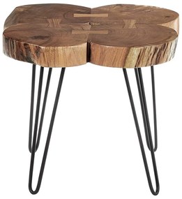 Масичка за кафе с акациев плот 50x50 cm Nandri - Premier Housewares