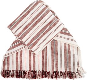 Теракотено памучно одеяло 150x200 cm Indira – Tiseco Home Studio