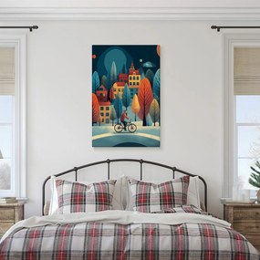 Картина на платно – Вълшебното зимно село