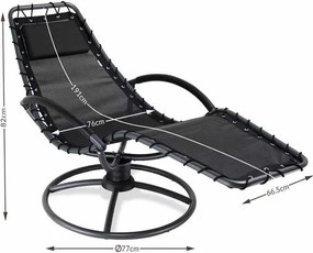 Релаксиращ люлеещ се стол CASARIA® Eve