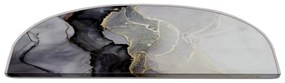 Черно-бели стъпала за стълби в комплект от 16 брояя 20x65 cm Golden Marble - Vitaus