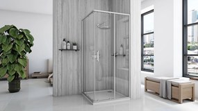 Душ кабина Rea City 90x90 Nickel Brush
