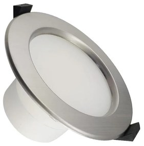 LED осветление за таван за баня LED / 10W / 230V 4000K сребро IP44