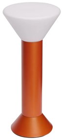 Оранжева затъмняваща се настолна лампа (височина 30 cm) Flash – Hübsch