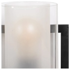 Черно-бяла стенна лампа – Ixia