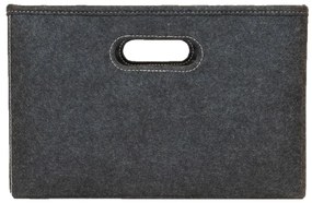 Сива модулна система за рафтове от плат 32x21 cm Z Cube - Tenzo