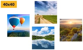 Комплект картини – Изглед към прекрасната природа