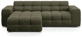 Зелен ъглов диван (ляв ъгъл) Kendal – Micadoni